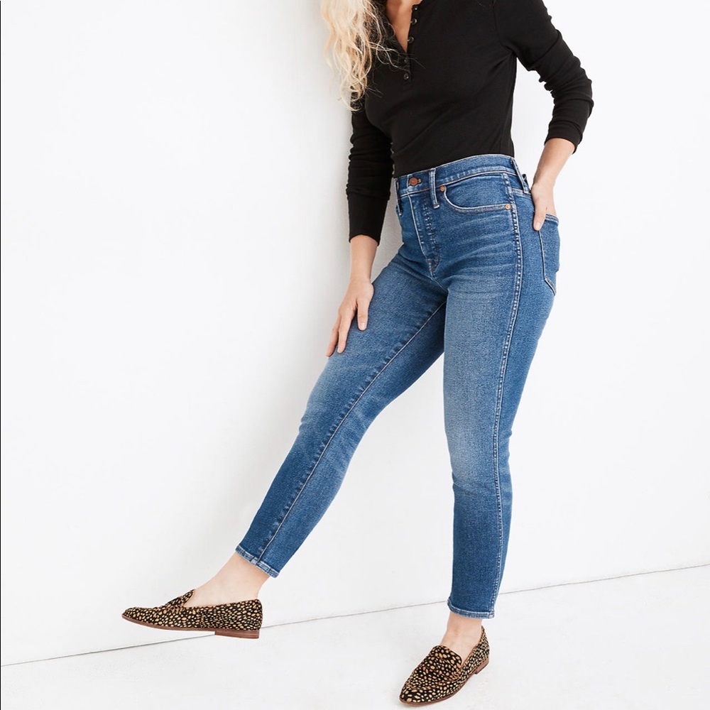 Madewell Curvy Stovepipe Jeans